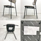 カリガリス Calligaris フィフティーズ FIFTIES ダイニングチェア サンドカラー×マットブラック ファブリック ベルベット スチール脚 モダンデザイン イタリア B ●