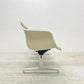 ハーマンミラー Herman Miller ビンテージ エアポートベンチ タンデムシート 4連 アームシェル 2nd PVCレザー イームズ 希少 〓
