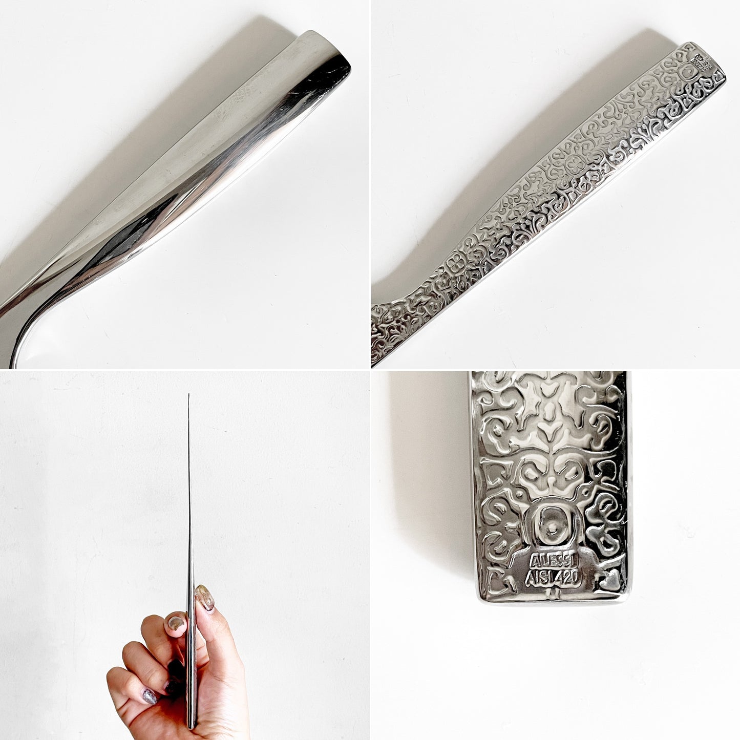 アレッシィ ALESSI ドレスド Dressed カトラリー ナイフ・フォーク・スプーン セット Marcel Wanders イタリア B ■