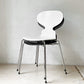 フリッツハンセン Fritz Hansen アントチェア アリンコチェア 4本脚 カラードアッシュ ホワイト アルネ・ヤコブセン デンマーク 北欧家具 ★