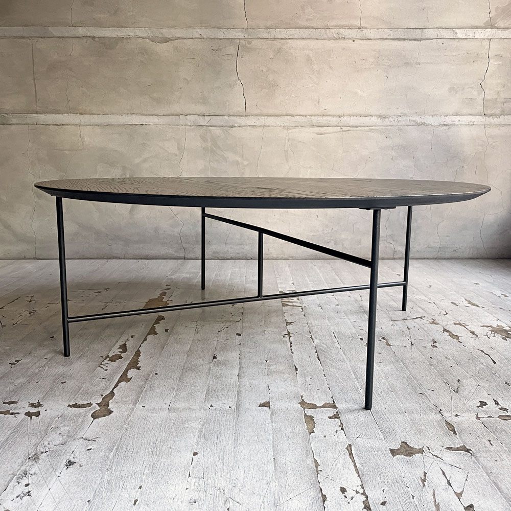 デパドヴァ DePadova セン SEN センターテーブル コーヒーテーブル ローテーブル ラウンド オークスモーク 大城健作 定価￥253,000- ♪