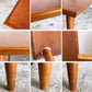 パシフィックファニチャーサービス P.F.S ラダーティーテーブル RUDDER TEA TABLE コーヒーテーブル 樺材 L字型天板 3本脚 ■