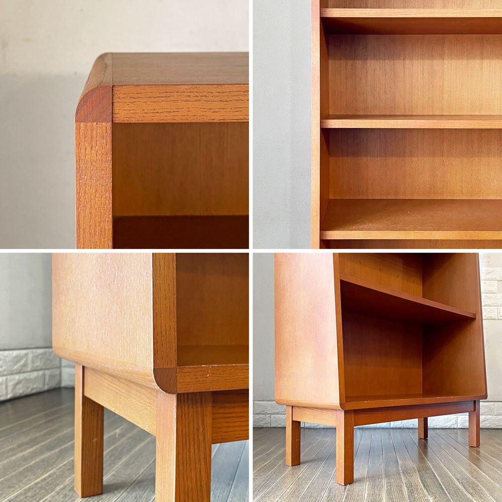 イデー IDEE アントン ANTON ブックシェルフ BOOKSHELF ホワイトアッシュ材 アントンブラウン H180cm ディスプレイラック 定価￥219,900- ◎