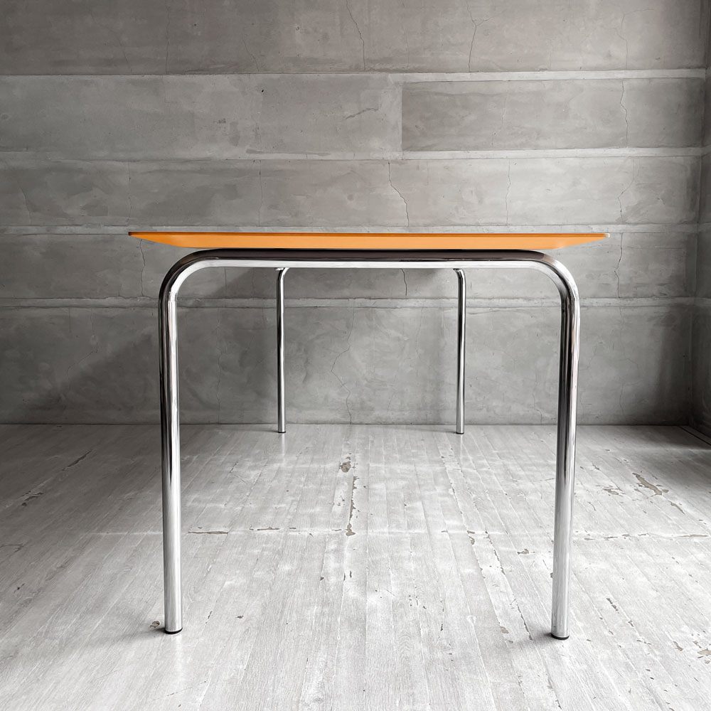 デイヴィッドデザイン David design ワーキングテーブル ダイニングテーブル メープル材 スチールレッグ W180cm 北欧家具 スウェーデン♪