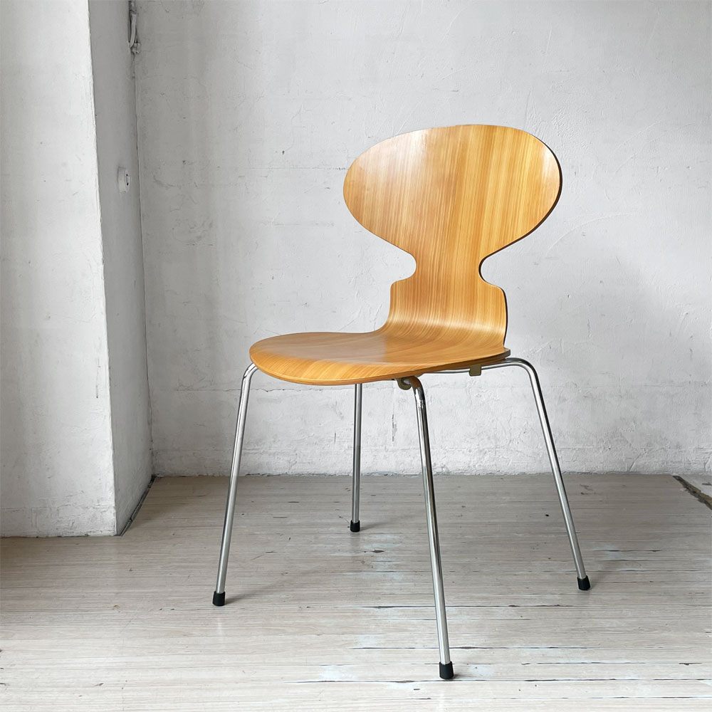 フリッツハンセン Fritz Hansen 3101 アリンコチェア アントチェア 4本脚 ナチュラルビーチ ラッカー仕上げ アルネ・ヤコブセン F ★