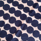 マリメッコ marimekko ラシィマット Rasyamatto クッションカバー ネイビー ピンク マイヤ・ロウエカリ コットン 廃番カラー 50×50cm 北欧 B ■