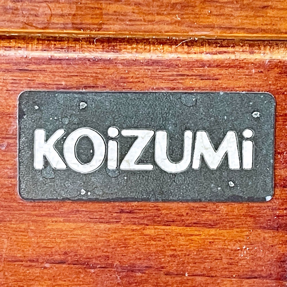 コイズミ KOIZUMI 木製 テレフォンスタンド 電話台 花台 ビンテージ Vintage ◇