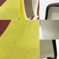ハーマンミラー Herman Miller アームシェルチェア 2nd ビンテージ アプホルスター キャッツクレイドルベース ボーダー生地 新品張替済 C&R イームズ ミッドセンチュリー ●