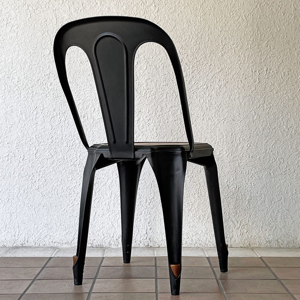 ノーザンオハイオインダストリアル Northern Ohio Industrial マルチプルズチェア Multipls Chair ダイニングチェア スタッキング ブラックスチール インダストリアルデザイン A ◇