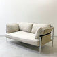 ヘイ HAY キャンソファ CAN SOFA 2シーター ソファ ロナン＆エルワン・ブルレック Ronan & Erwan Bouroullec ベージュ ファブリック クロームフレーム 北欧モダン ●