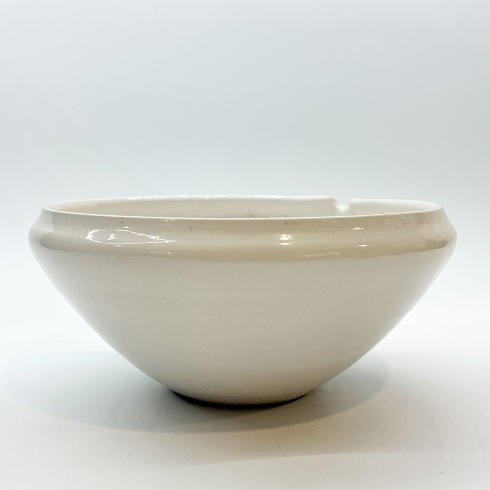 岡田直人 Naoto Okada手付き片口鉢 深 スープボウル うつわ 20.5cm 陶芸家 現代作家 ★