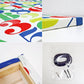 ハーマンミラー Herman Miller アレキサンダー・ジラード Alexander Girard ナンバーズ Numbers テキスタイル ビンテージ ファブリックパネル 100 x 100cm ジラルド ●