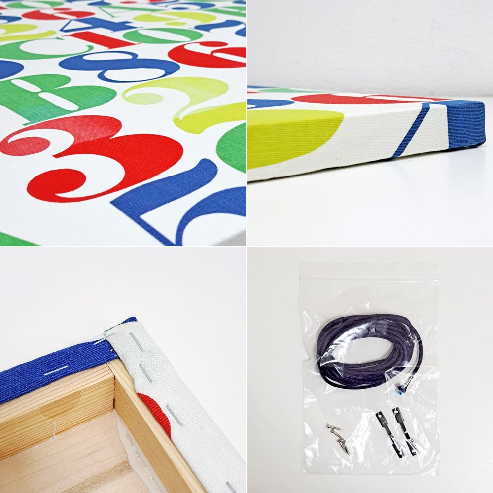 ハーマンミラー Herman Miller アレキサンダー・ジラード Alexander Girard ナンバーズ Numbers テキスタイル ビンテージ ファブリックパネル 100 x 100cm ジラルド ●