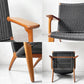 カールハンセン＆サン Carl Hansen & Son CH25 イージーチェア ラウンジチェア ウォールナット材 ブラックペーパーコード ハンス・J・ウェグナー デンマーク 北欧家具 ★