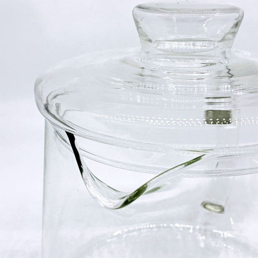 ショット・マインツ SCHOTT MAINZ イエナグラス ガラス ティーポット 蓋付 ドイツビンテージ ●