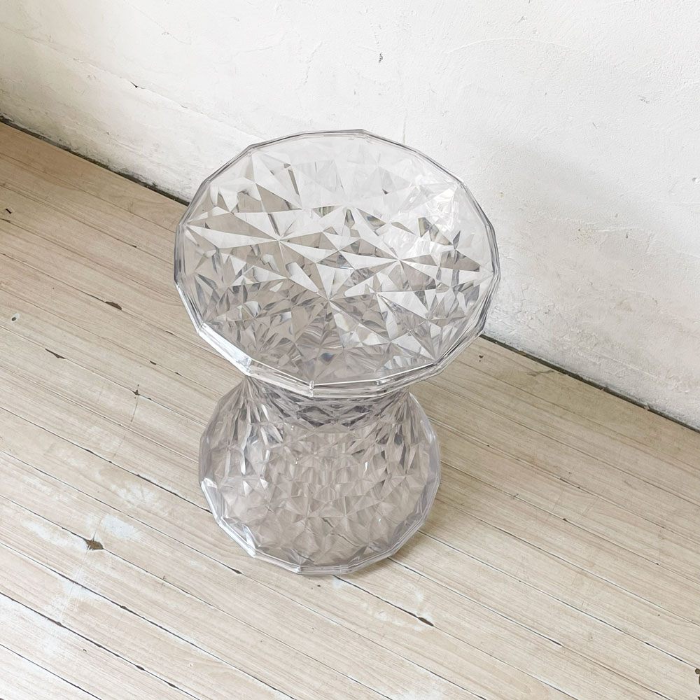 カルテル Kartell ストーン STONE スツール Stool クリスタル crystal マルセル・ワンダース Marcel Wanders イタリア 定価47,700円 ★