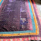 インドビンテージ Indian Vintage ラリーキルト ラグ カーペット パッチワーク 伝統工芸 240x150cm ■