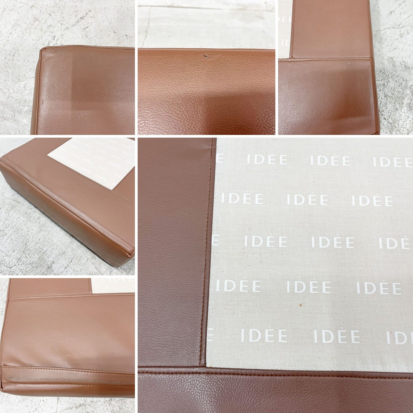 イデー IDEE  レザークッション 座布団 本革 オーダー品 〓