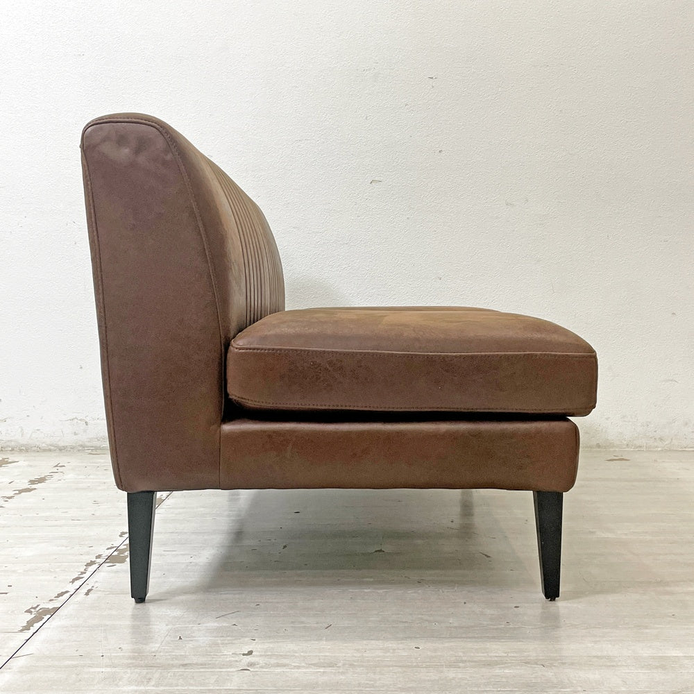 クラッシュゲート CRASH GATE ノットアンティークス Knot antiques グレス GRESS 2Pソファ Sサイズ レザーテックス W110cm 定価￥59,400- ●