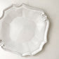 アスティエ・ド・ヴィラット Astier de Villatte レジャンス Regence デザートプレート 20.5cm フランス 定価￥17,600- B ◎