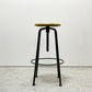 クラッシュゲート CRASHGATE ノットアンティークス Knot Antiques コンベックス CONVEXⅢ STOOL ハイスツール Lサイズ オーク材 昇降式 ●