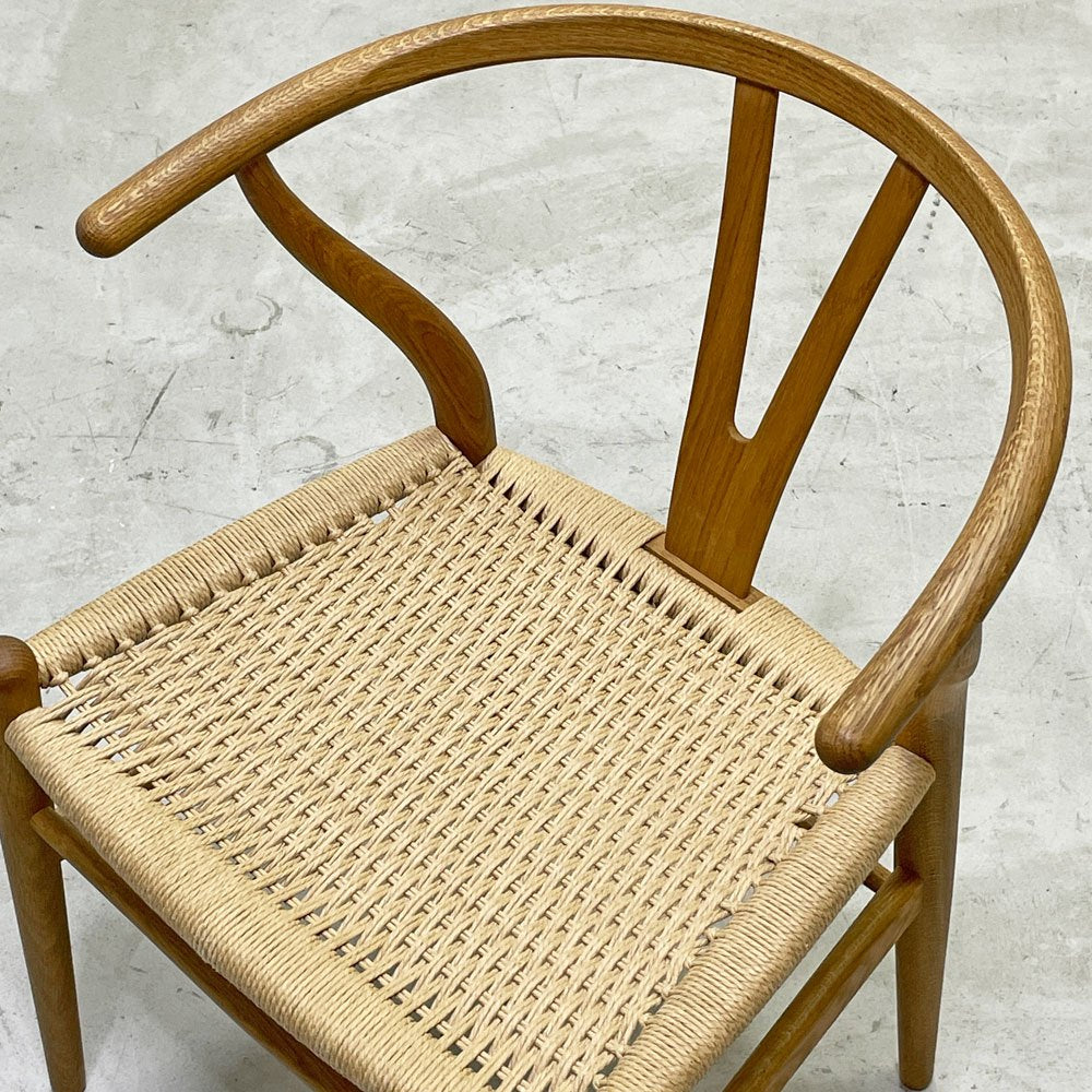カールハンセン＆サン Carl Hansen & Son CH24 Yチェア オーク材 オイルフィニッシュ ダブル平編み BIRTHDAY EDITION 2023 ハンス・J・ウェグナー 北欧 デンマーク ●