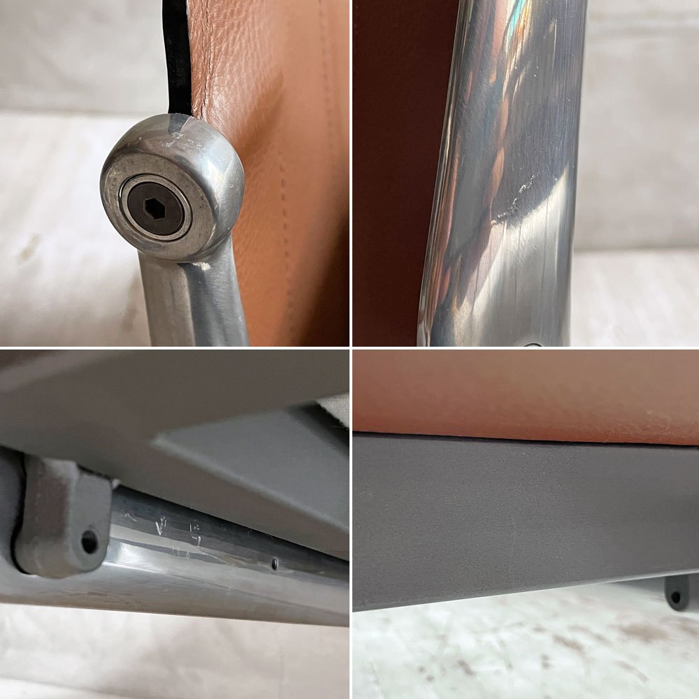 ビーアンドビー イタリア B&B Italia デイエシス DIESIS ラウンジチェア 1Pソファ ファブリック レザー ボルスタークッション付き アントニオ・チッテリオ モダンデザイン ♪