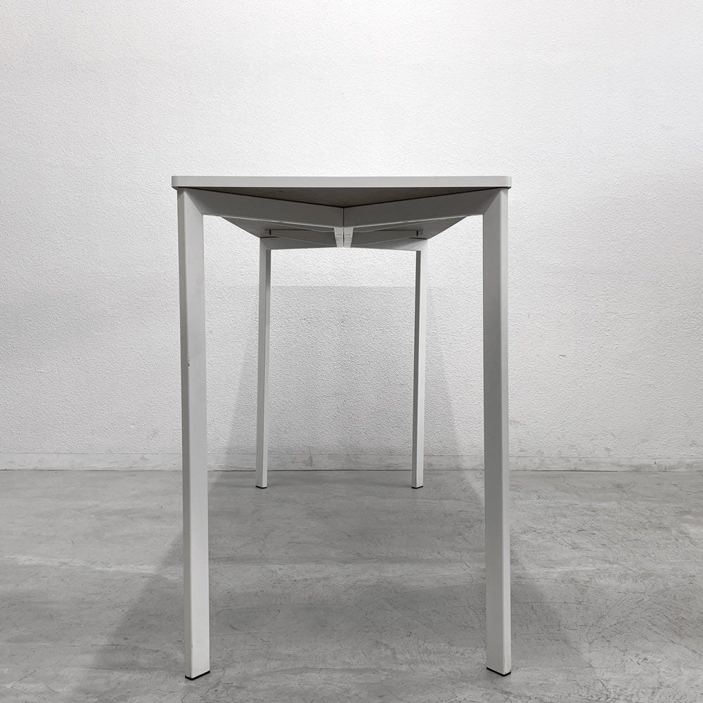 グビ GUBI ワークテーブル ハイテーブル H105cm ホワイト メラミントップ シンプルモダン デンマーク 〓