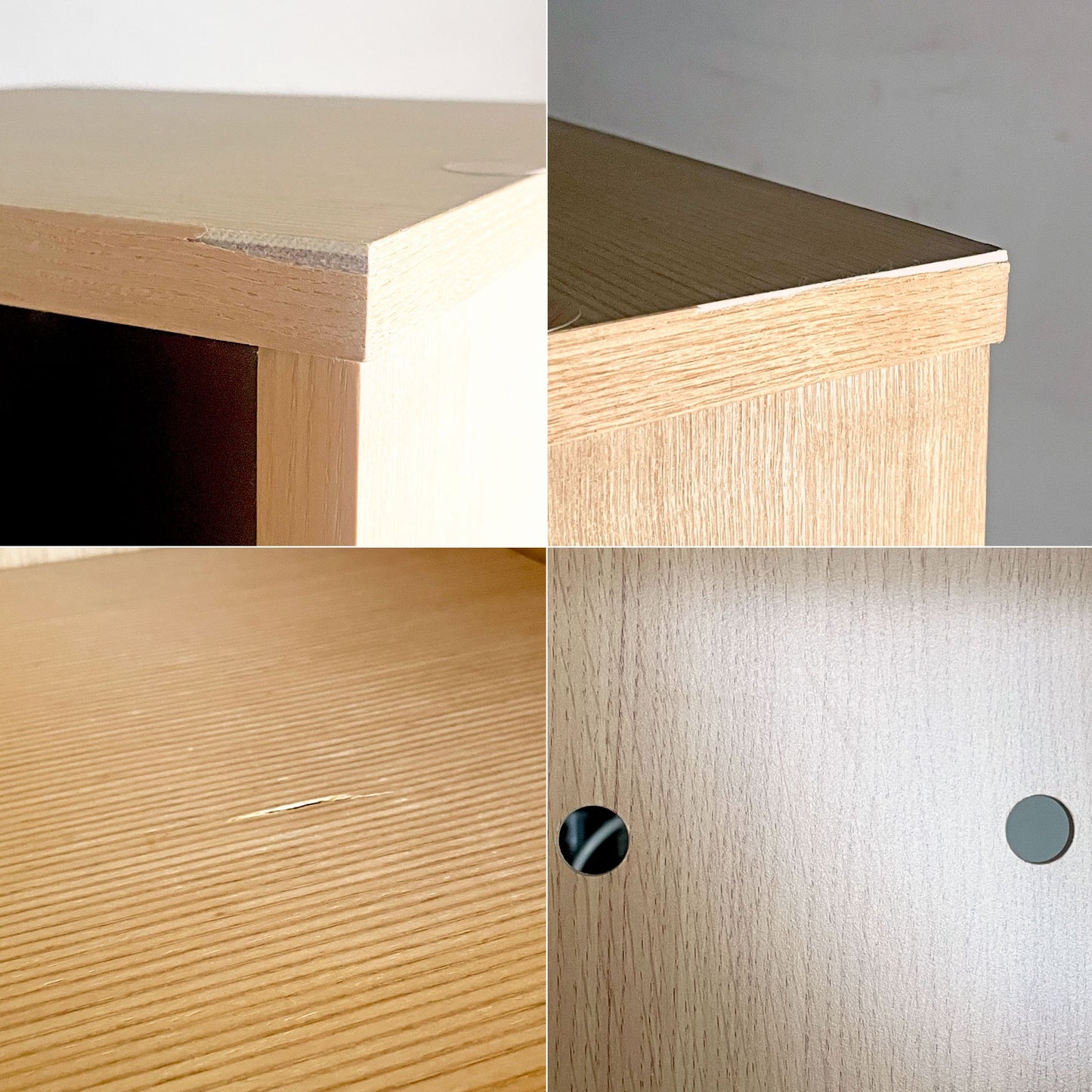 無印良品 MUJI 組み合わせて使える木製収納 ミドルタイプ タモ材 スリム D40cm 本棚 ブックシェルフ ナチュラル 定価￥39,200- ■