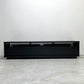 マスターウォール MASTERWAL バス BASS AV BOARD オーク無垢材使用 ブラック塗装 W180cm D48cm アカセ木工 ●