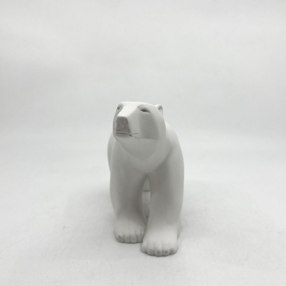フランソワポンポン François Pompon フィギュア シロクマ Ours blanc フランス オブジェ 彫刻 セラミック ●