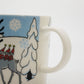 アラビア ARABIA ムーミンマグ MOOMIN ウィンターフォレスト フィンランド 北欧食器 旧ロゴ 2012年 冬限定 箱付き ●