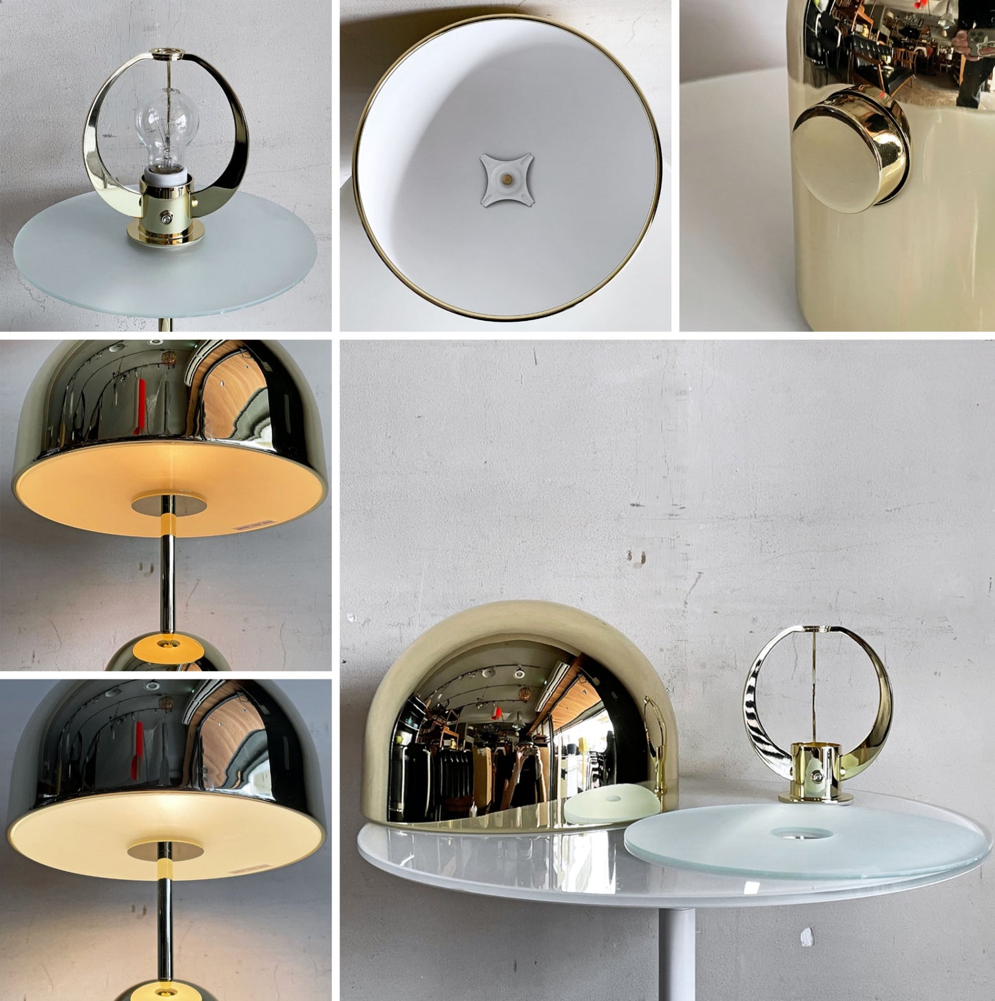 トムディクソン Tom Dixon ベル テーブルライト BELL TABLE LAMP ブラス 無段階調光式 ■