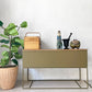 ファームリビング ferm LIVING プラントボックスラージ Plant Box Large 専用トレイ付 スチール×オーク オリーブ 参考価格￥69.300- ★