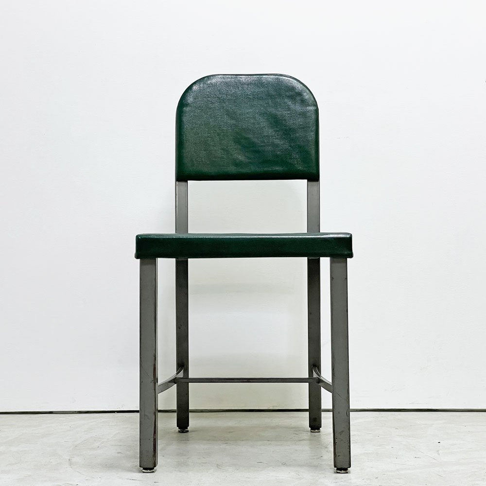 ハータースチールチェア HARTER STEEL CHAIR メタルチェア ダイニングチェア USビンテージ インダストリアルデザイン ミッドセンチュリー 米国 ●