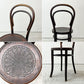 トーネット THONET No.14 ダイニングチェア ラウンドバック ベントウッドチェア 曲木 チェコ製 ビンテージ A ●