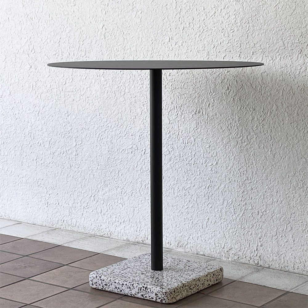 ヘイ HAY テラゾー TERRAZZO TABLE ラウンドテーブルアンスラサイト 人工大理石 ダイニングテーブル カフェテーブル デンマーク 北欧家具 ◇