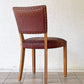 トラックファニチャー TRUCK FURNITURE エスアールチェア SR CHAIR ダイニングチェア ナラ無垢材 本革 ビンテージスタイル A ◇