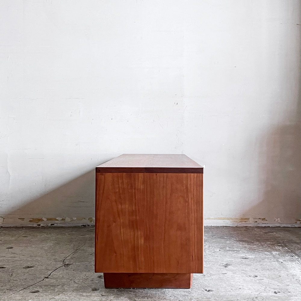 ウッドユウライクカンパニー WOOD YOU LIKE COMPANY キャラメル CARAMEL テレビ台 AVボード チェリー材 W130cm セミオーダー品 神山公一 ■