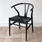カールハンセン＆サン Carl Hansen & Son CH24 Yチェア ブラックラッカー × ブラックペーパーコード 座面高43cm ハンス・J・ウェグナー オーク材 ◇