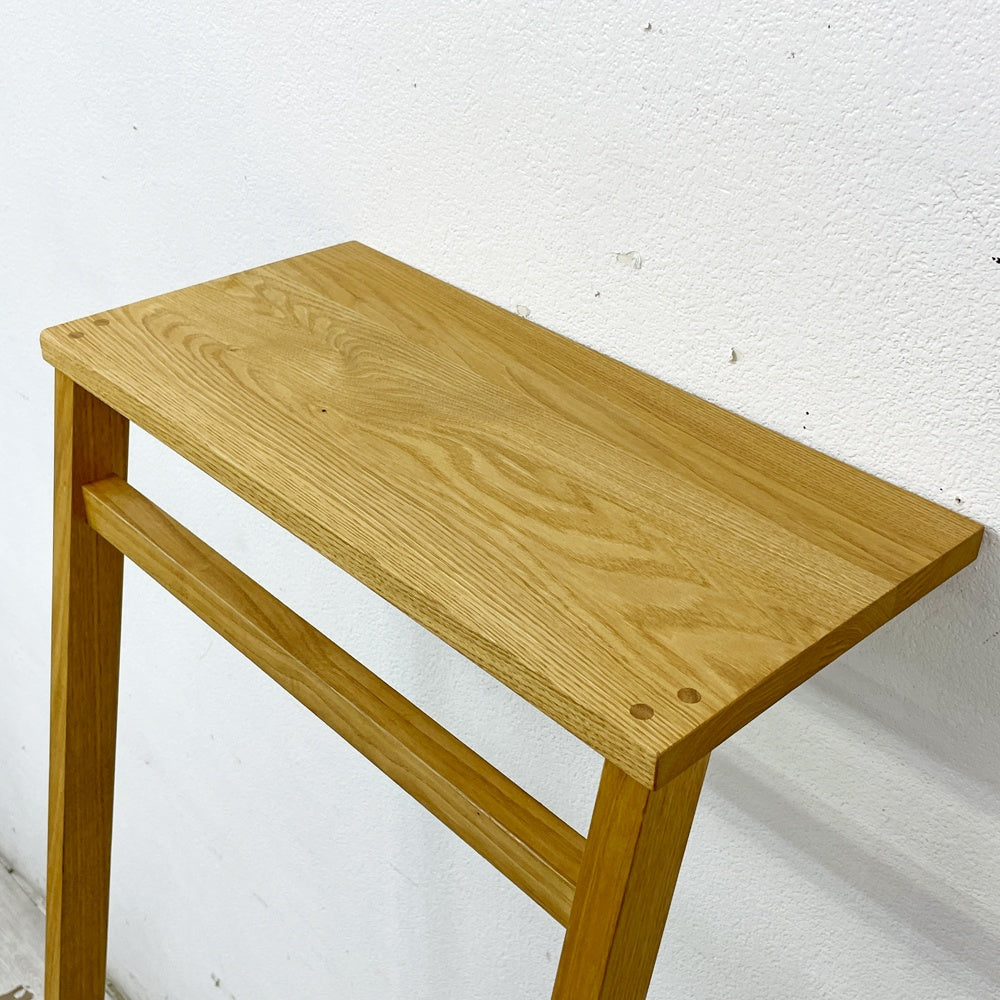 QUIET SPACE TOOL & FURNITURE ハンガーラック IKOMA クリ材 ナチュラル クラフト家具 ●