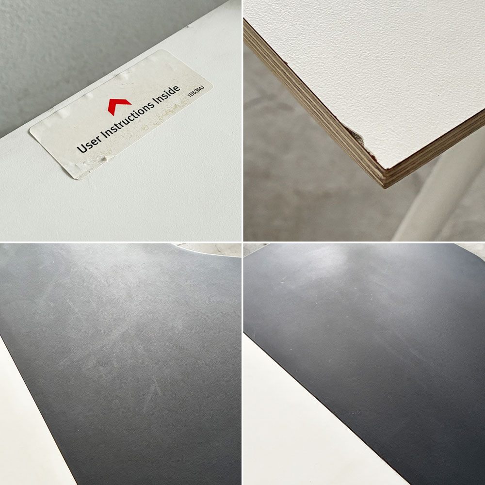 ハーマンミラー Herman Miller エンベロップデスク Envelop Desk スライド天板 & 高さ調節機能 ビル・スタンフ ジェフ・ウェバー モニターアーム パソコンデスク 取扱説明書・組み立て説明書付 B 〓