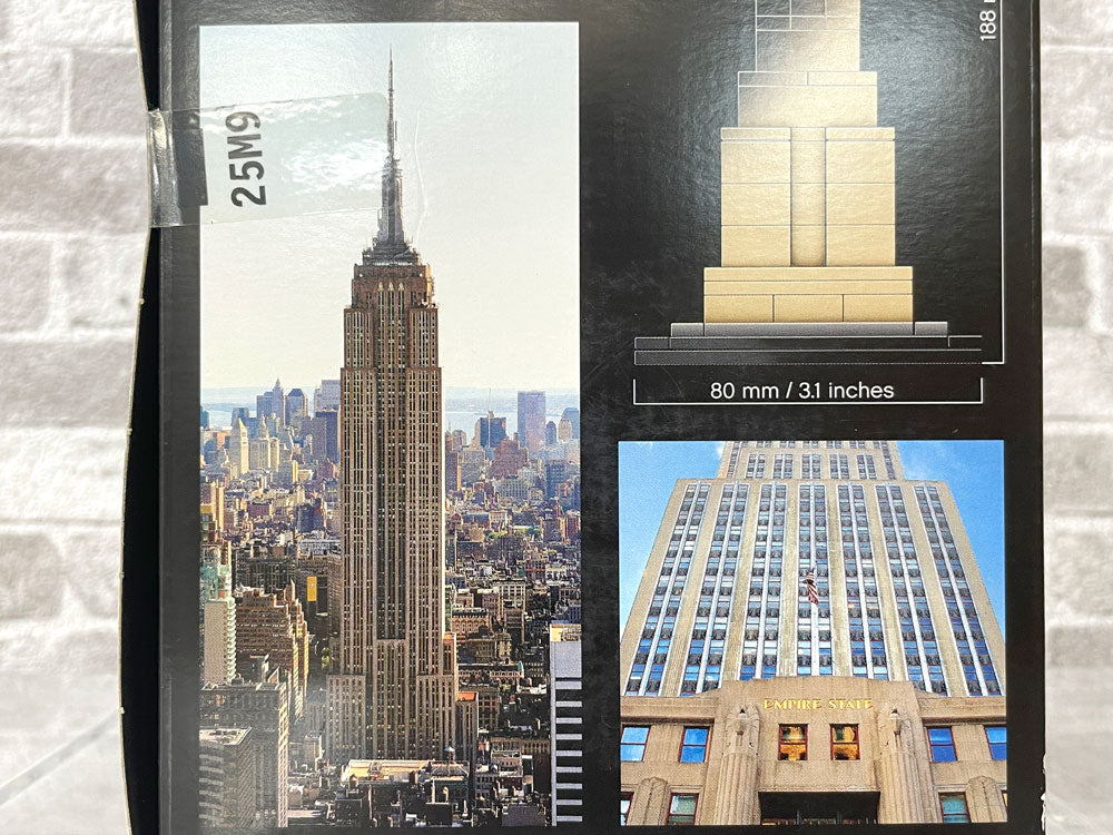 レゴ LEGO アーキテクチャー Architecture エンパイア・ステート・ビルディング Empire State Building 21002 箱付き 未開封品 サイン入り デンマーク ●