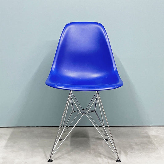 ヴィトラ vitra サイドシェルチェア エッフェルベース ブルー ポリプロピレン イームズ ミッドセンチュリー ◎