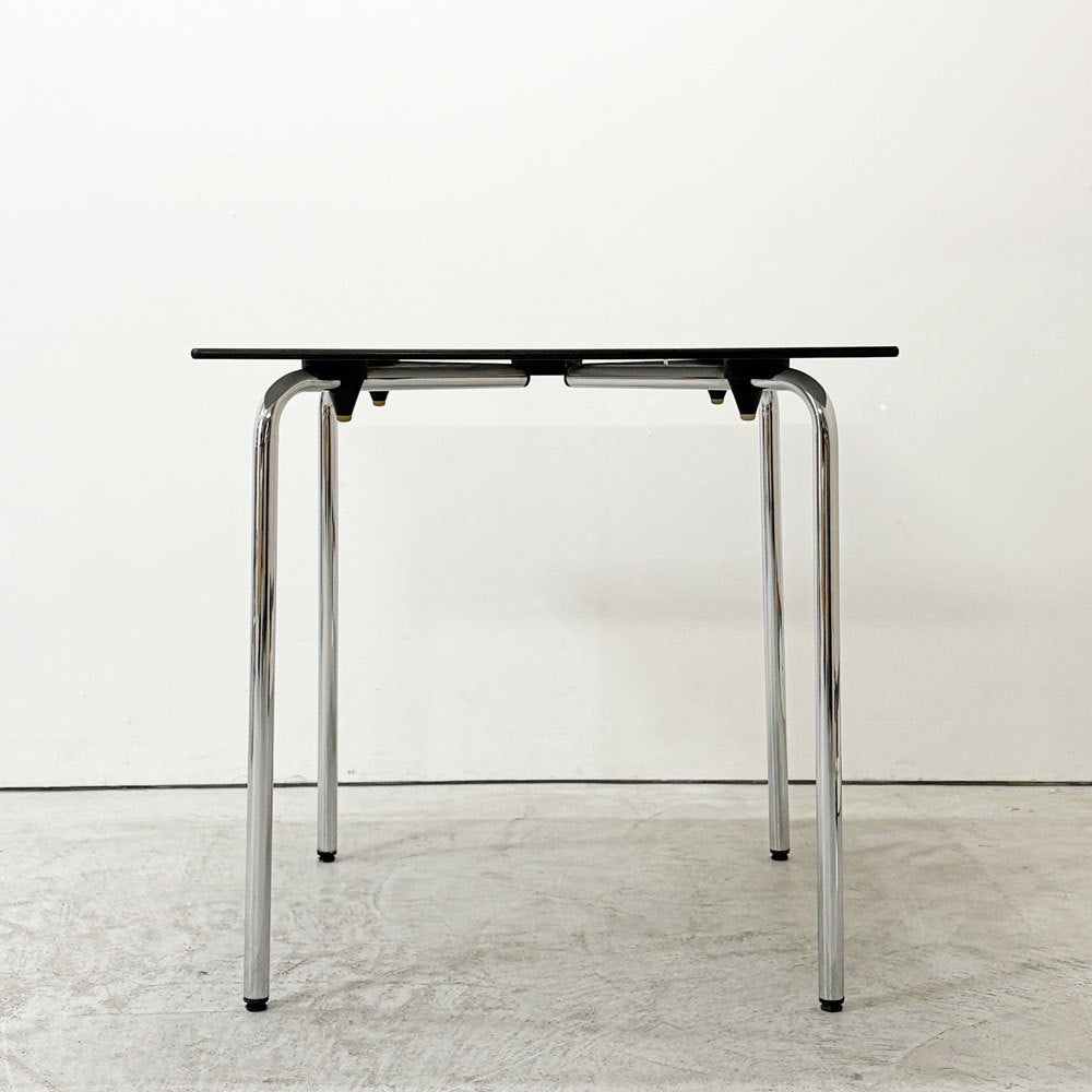 ヴィトラ vitra ハルテーブル HAL Table Square ダイニングテーブル スクエア W75cm グレー ジャスパー・モリソン 廃番 ●