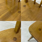 アーコール Ercol フープバックチェア ダイニングチェア スポークバック エルム材 UKビンテージ vintage 英国家具 ●