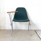 ハーマンミラー Herman Miller サイドシェルチェア セカンド 2nd ビンテージ アプホルスター スクールベース スタッキングベース 肘掛けテーブル付 イームズ ミッドセンチュリー F ★