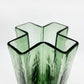 ホルムガード HOLMEGAARD クロスベース Crosses Vase Mサイズ H19cm 十字形の花瓶 フラワーベース グリーン デンマーク 北欧雑貨 ●