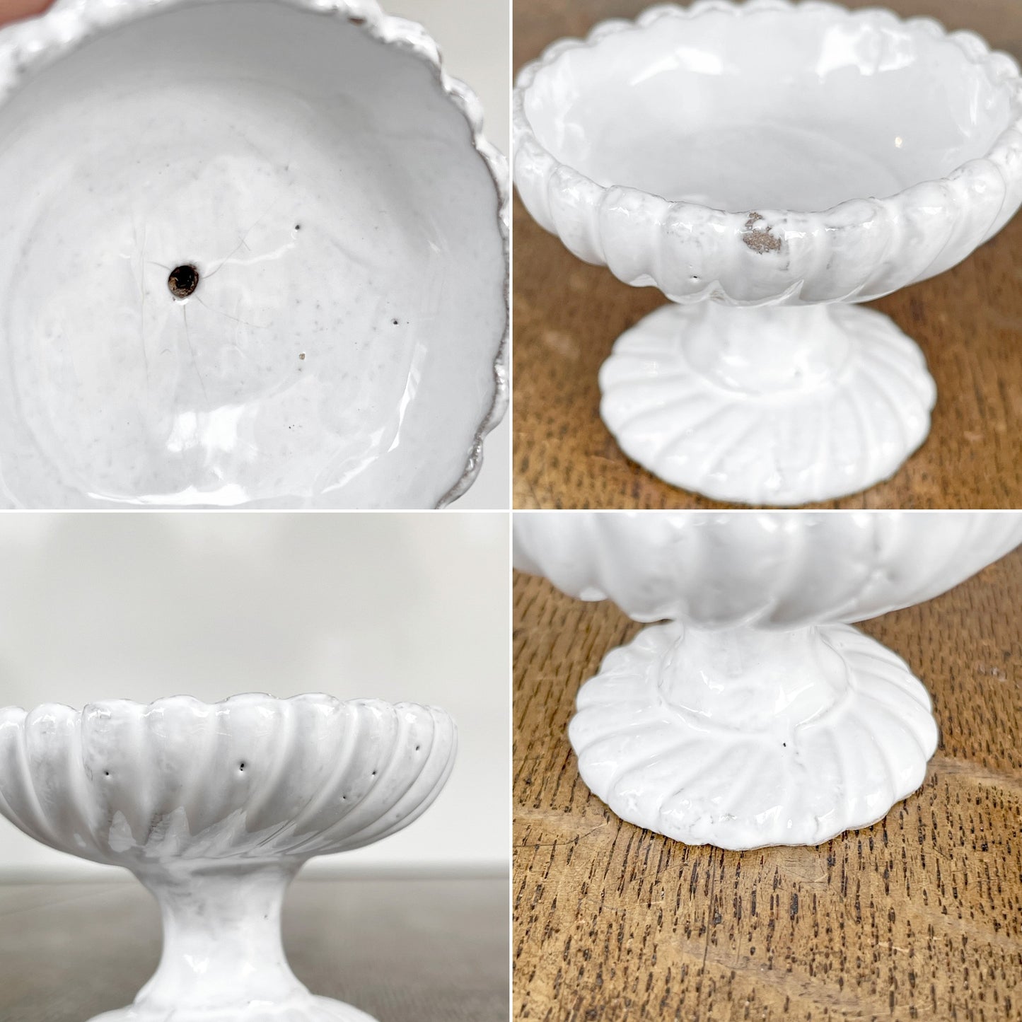 アスティエ・ド・ヴィラット Astier de Villatte ペギー Peggy インセンスホルダー W5.7×H4cm 陶器 フランス ■