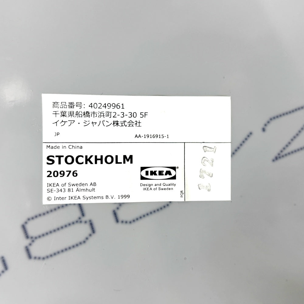 イケア IKEA ストックホルム STOCKHOLM ウォールミラー ウォールナット材突板 Φ60cm 壁掛け鏡 オーラ・ヴィルボルグ Ola Wihlborg ラウンド 正円形 シンプル ミニマル モダン ●